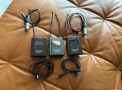 Saramonic Wireless lavalier Microphone kit 2 x TX 1 x RX