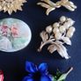 Collection of ten vintage costume brooches Image 7