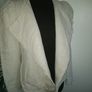 Zara  linen jacket with wide belt size L 10 -12 Image 3