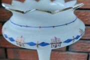 Victorian Bristol Glass Luster