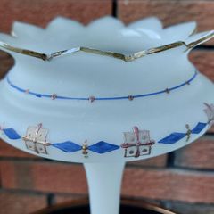 Victorian Bristol Glass Luster