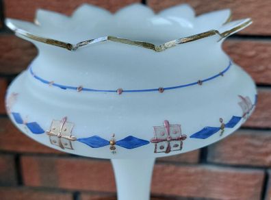 Victorian Bristol Glass Luster