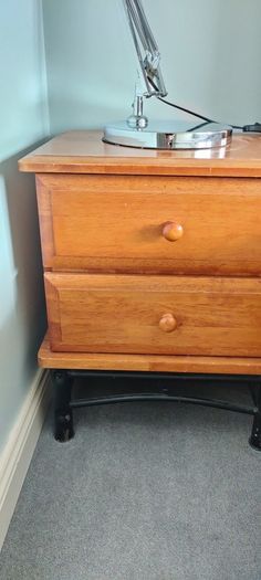 Oak Bedside Locker