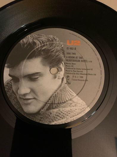 U2 - Angel of Harlem UK 7 inch Original Vinyl 1989 Island Records