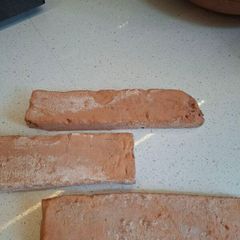 Brick slips 103 pieces left, Job Lot