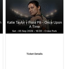 Katie Taylor ticket