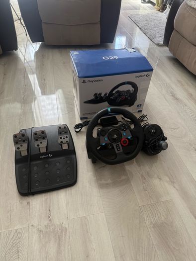 Logitech G29 Full racing setup!