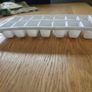 White Plastic Ice Cube Tray for Sale Image 3