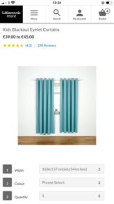 blackout curtains