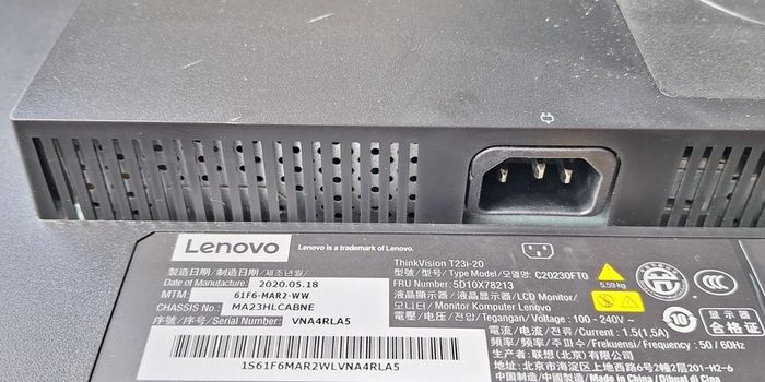 Lenovo think vision monitor