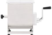 Meat Mixer with Gear Box Silver Stainless Steel