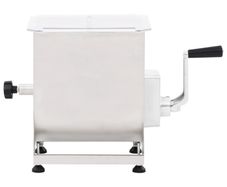 Meat Mixer with Gear Box Silver Stainless Steel