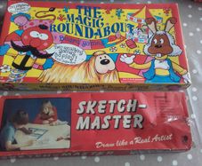 The Magic Roundabout and Sketch Master vintage games