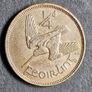 Beautiful Ireland 1937 Farthing 1/4 d coin Image 3