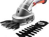 2 IN 1 Pro 7.2V Cordless Hedge Trimmer Built in Lithium Ion Battery, Topiary Shears, Hand Held Trimmer, Cordless Shears Ideal for Shrub, Garden, Grass or Lawn Cultivation