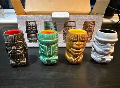Star Wars - Geeki Tikis Ceramic Mini Muglet 4-pack