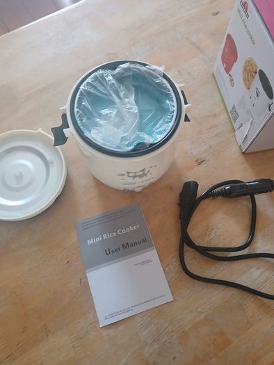 Electric car cooker