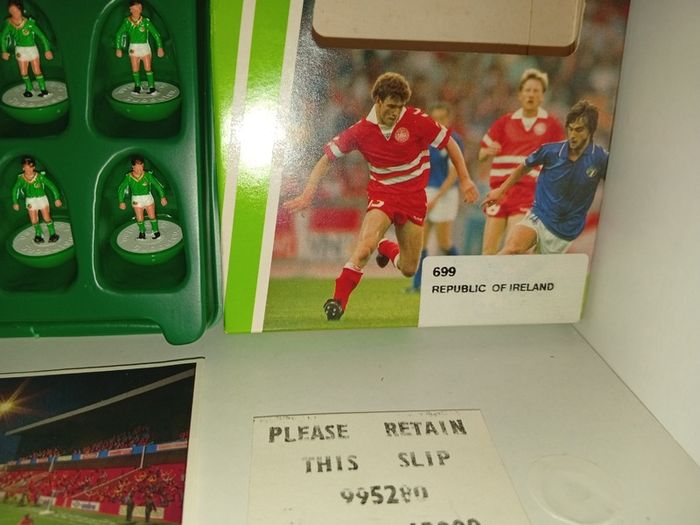 Rare Vintage Waddingtons 1990s Subbuteo Republic Of Ireland Series 63000  No 699 See All Pictures