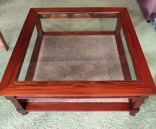 Glass Top Coffee Table