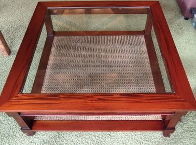 Glass Top Coffee Table