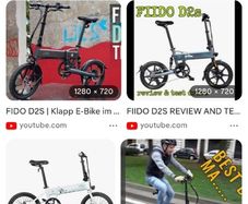 Fido electric bikes