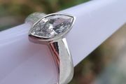 925 silver ring ZIRCONIA