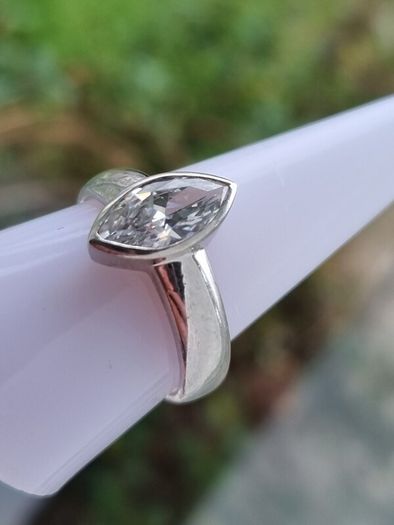 925 silver ring ZIRCONIA