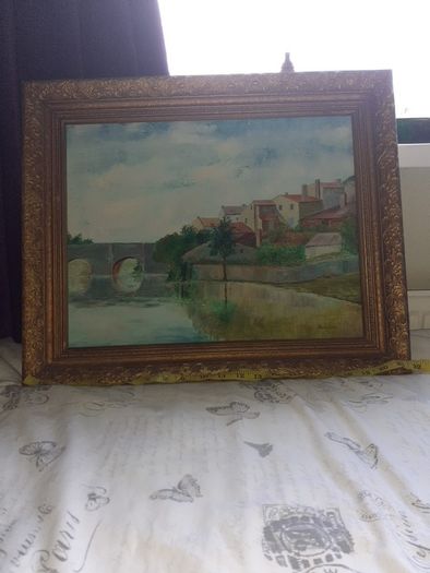 Watercolor painting .