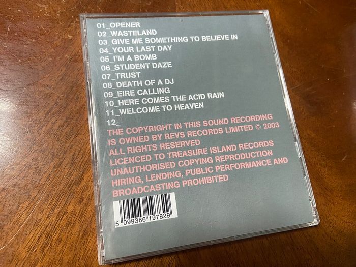 The Revs Suck CD