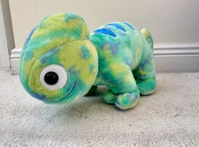 Build A Bear Workshop Tie-Dye Chameleon Plush approx. 35 cm. Lenth Used Please see photos