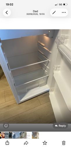 small fridge