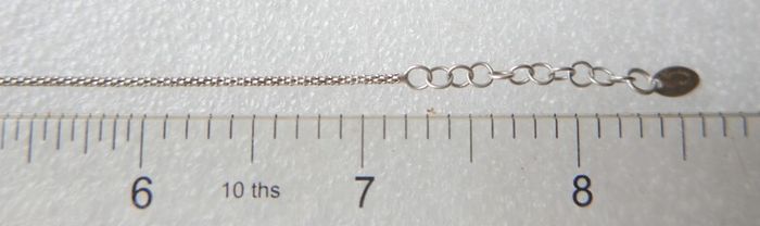 Vintage 925 Sterling Silver Infinity Symbol Bracelet