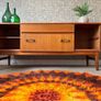 Vintage Retro Mid Century Teak Compact Sideboard Image 7