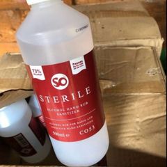 365 x 500ml so sterile genuine hand sanitizer