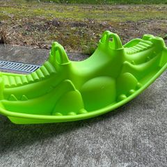 Green Crocodile Kids Rocker / Seesaw