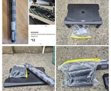 Home office matt & laptop stand