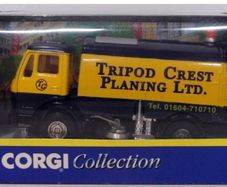 Corgi Streetsweeper Tripod Crest