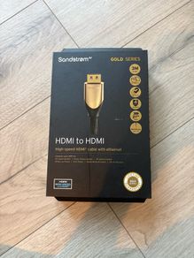 Sandstrom AV Gold Series 3M HDMI to HDMI cable with Ethernet