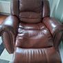 Leather Recliner Armchair Image 6