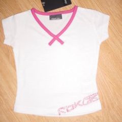 BNWT - Age 3 to 4 Years - Reebok Tee Shirt with Cute Trim.