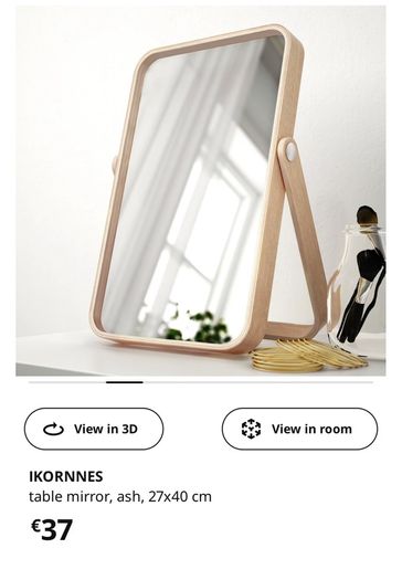 Ikea small mirror