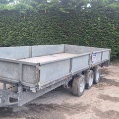 Ifor Williams tipper trailer
