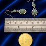 Vintage 925 Sterling Silver & Amazonite Earrings Image 9