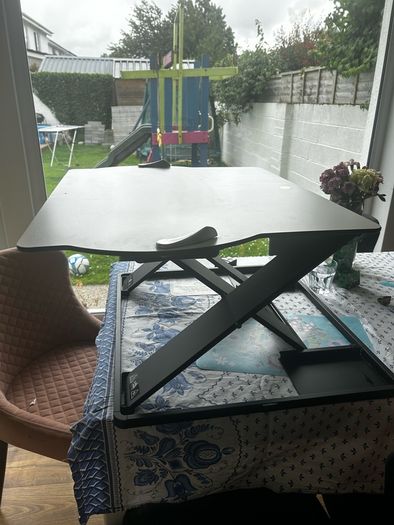 Standing desk converter - Oplift Sit-Stand Platform
