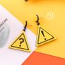 Creative Sweet Orange Earrings Image 6