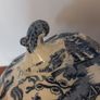 Fabulous Antique Blue and White Transferware Willow Pattern Shallow Lidded Tureen/Vegetable Dish For Display, Unknown Maker, Most Likely Staffordshire Made Image 9