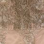 Gold Embroidered Mini Dress Image 2