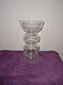 Glass bubble vase