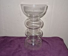 Glass bubble vase