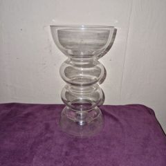 Glass bubble vase